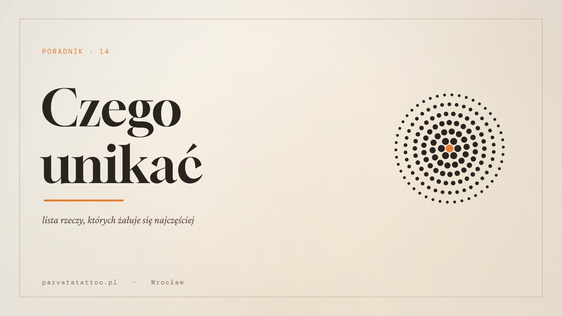 Czego unikać — lista rzeczy, których żałuje się najczęściej