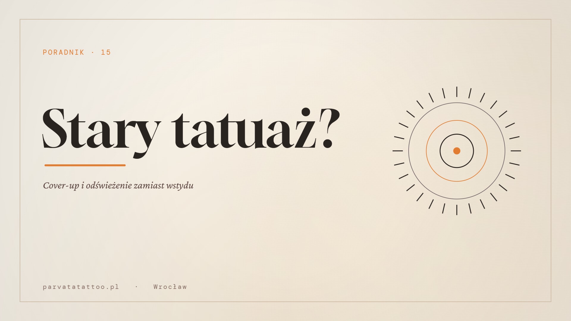 Stary tatuaż? Cover-up i odświeżenie zamiast wstydu