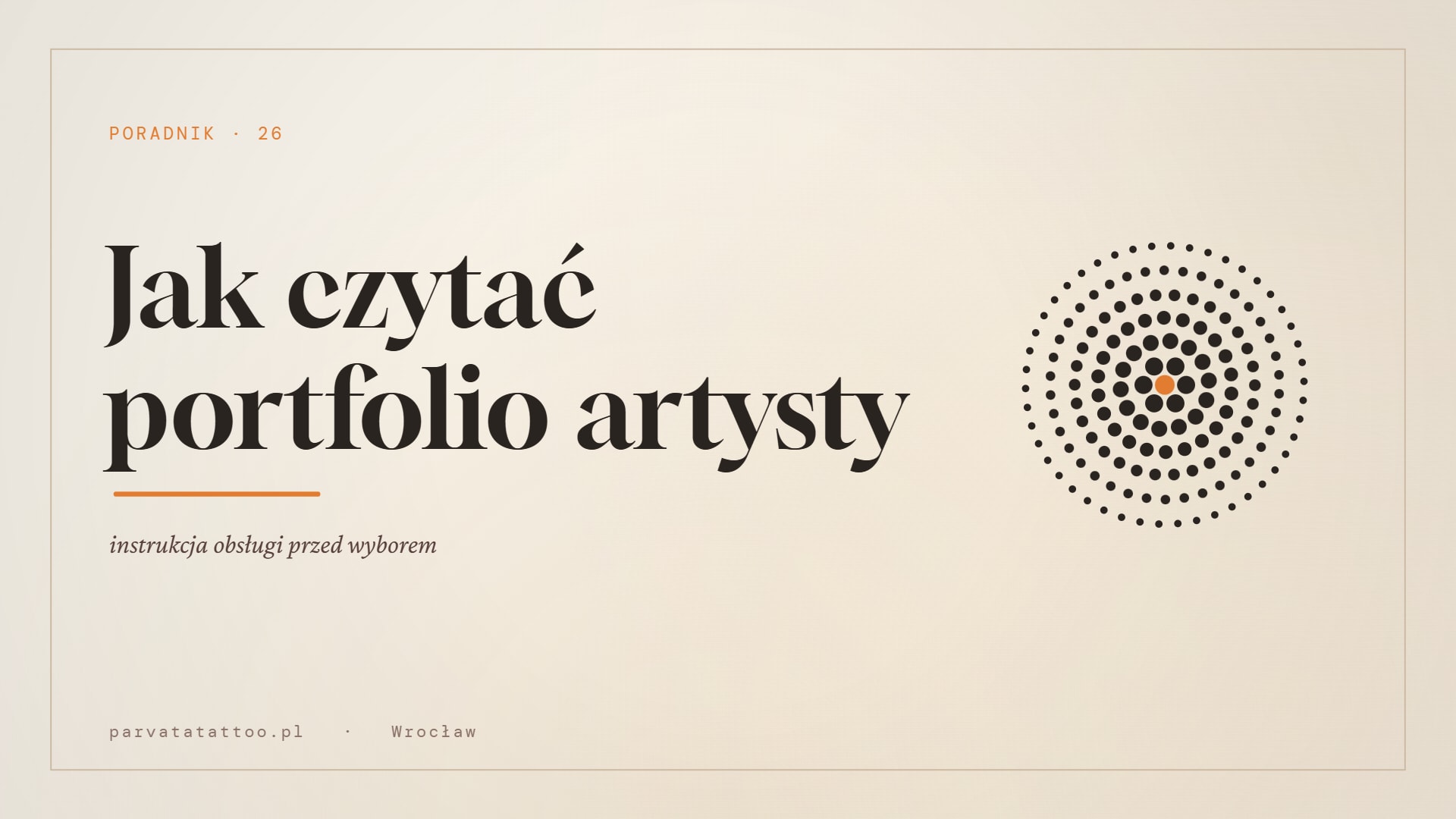 Jak czytać portfolio artysty — instrukcja obsługi przed wyborem