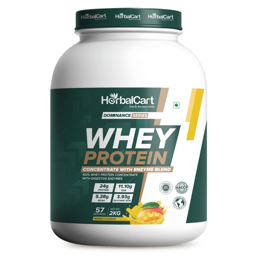 Whey Protein Concentrate, Mango Flavour (1kg-2kg)
