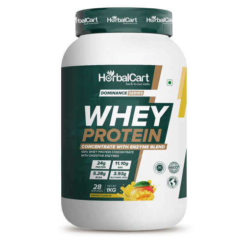 Whey Protein Concentrate, Mango Flavour (1kg-2kg)