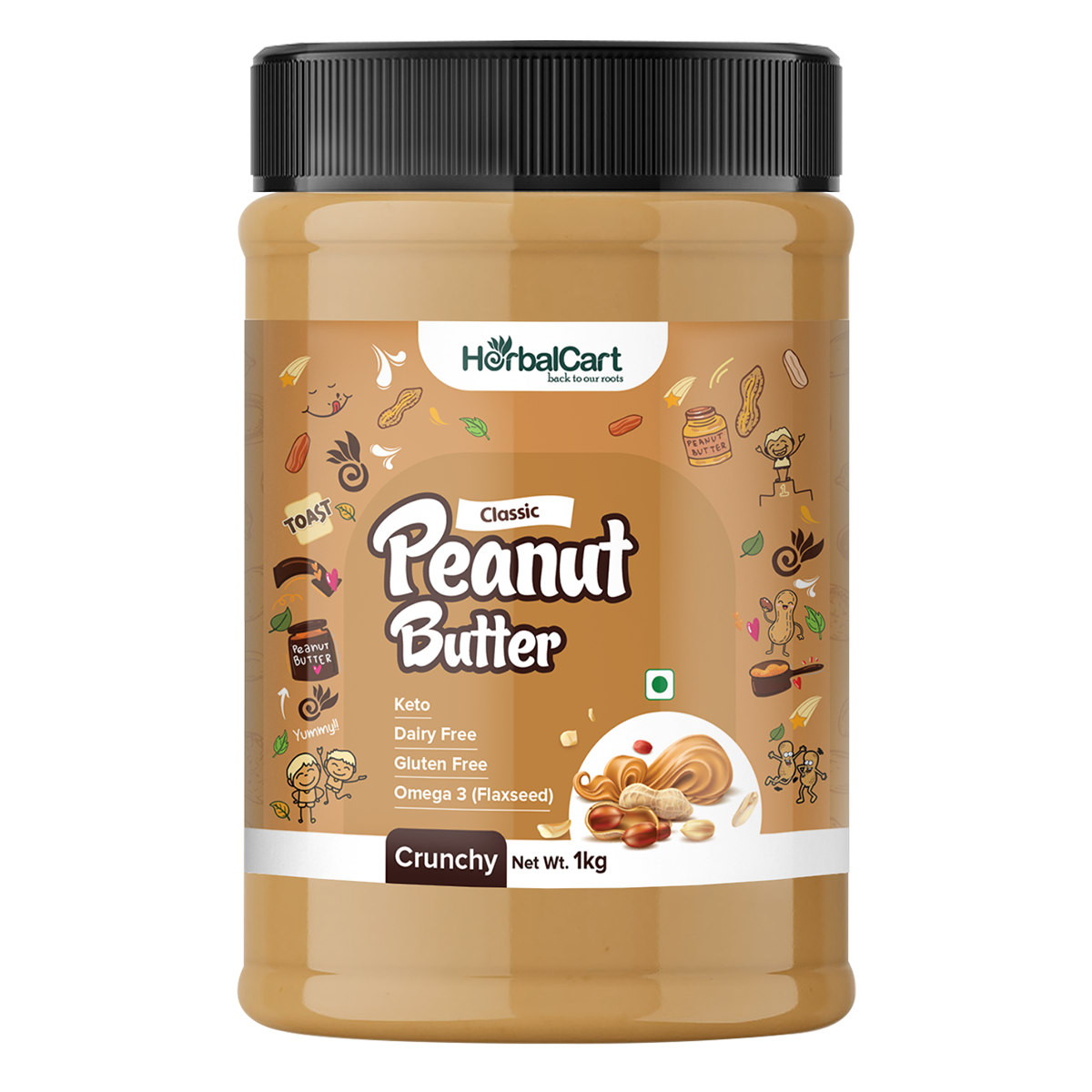 Classic Peanut Butter Crunchy (340g-1kg)