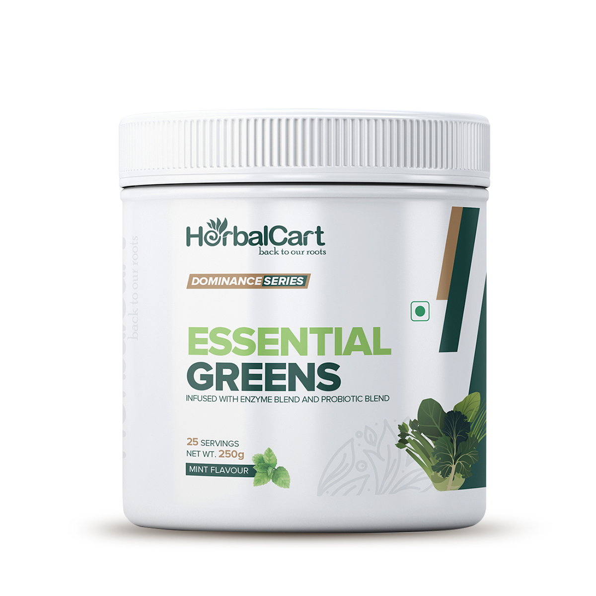 Essential Greens, Mint Flavour (250g)