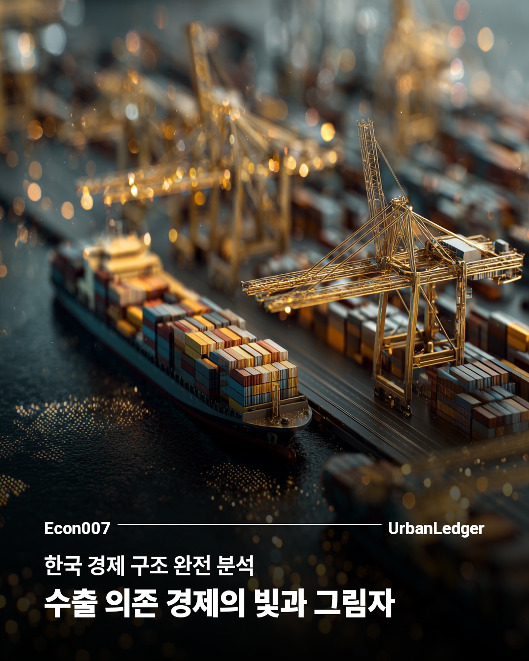 한국 경제 구조 완전 분석 — 수출 의존 경제의 빛과 그림자