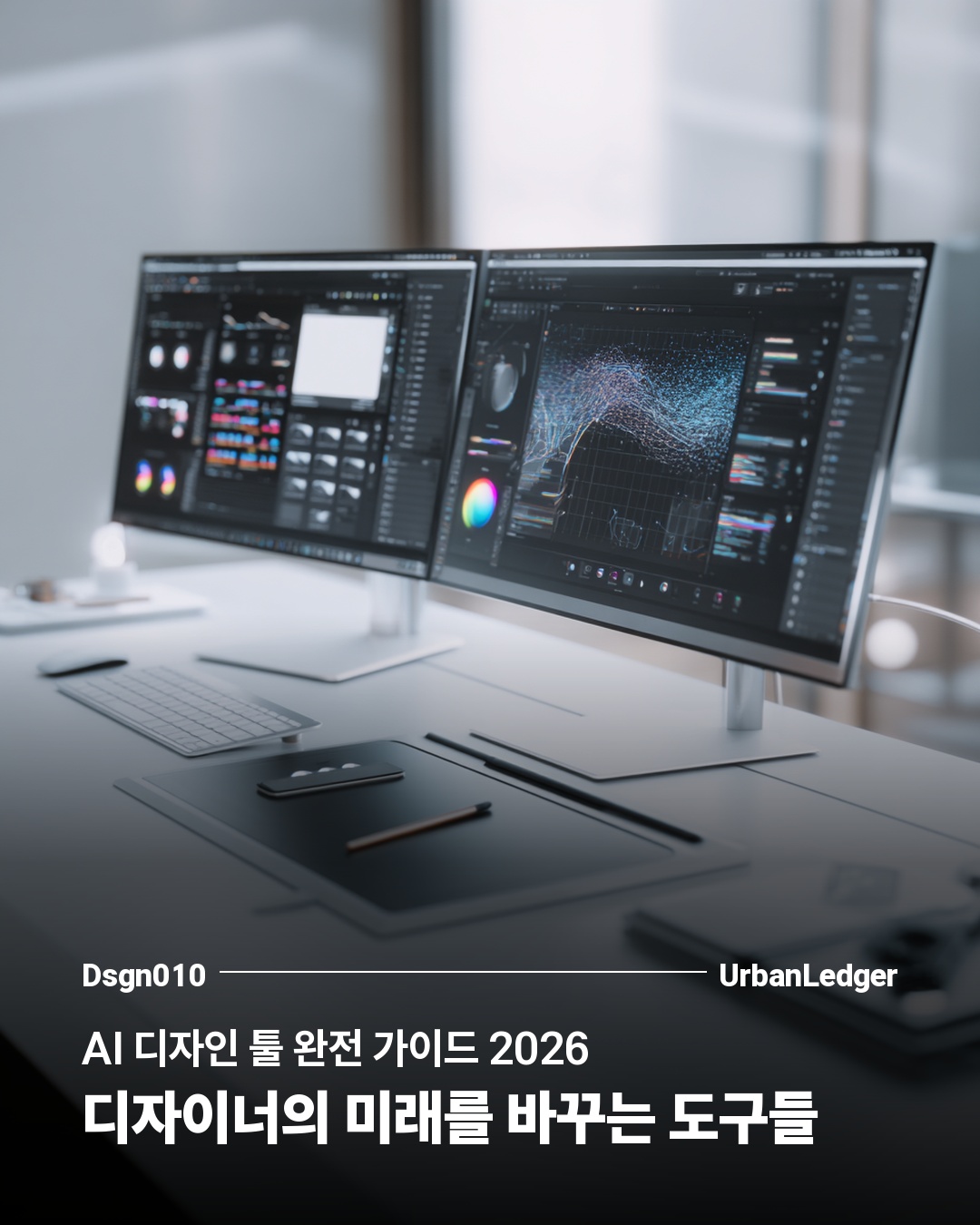 AI 디자인 툴 완전 가이드 2026 — 디자이너의 미래를 바꾸는 도구들