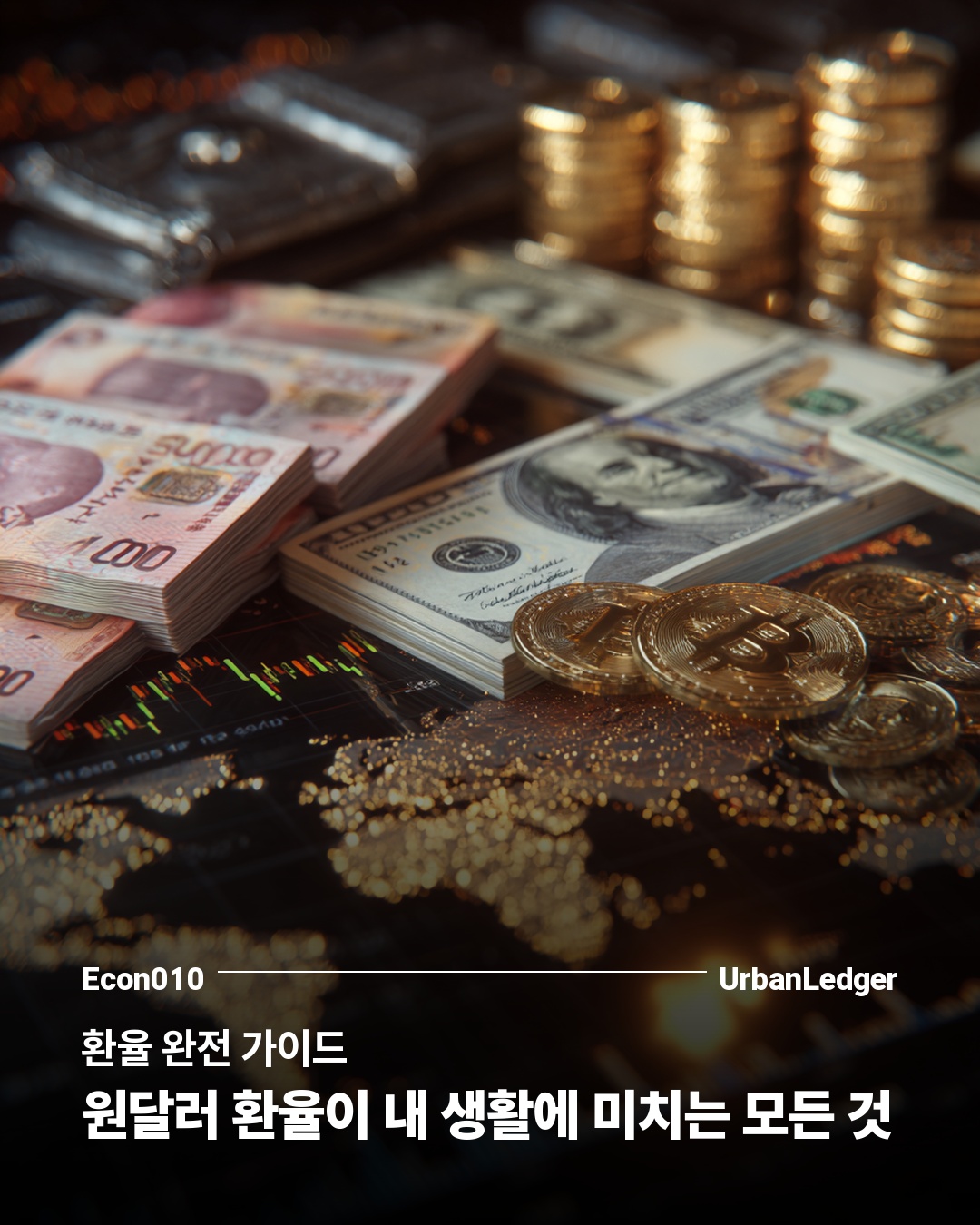 환율 완전 가이드 — 원달러 환율이 내 생활에 미치는 모든 것