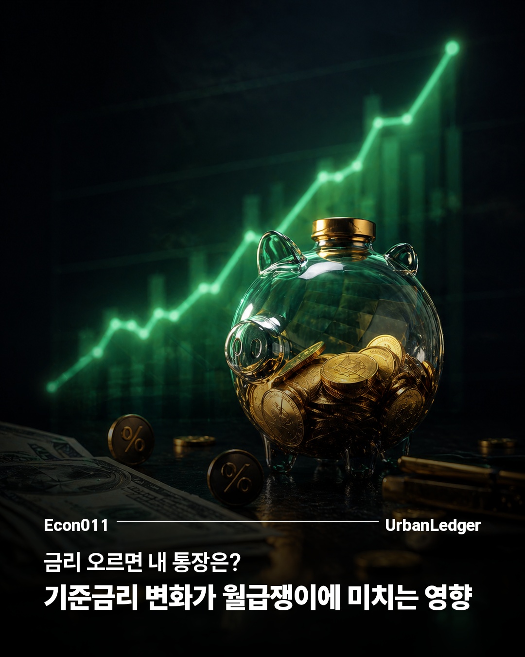 금리 오르면 내 통장은? - 기준금리 변화가 월급쟁이에 미치는 영향