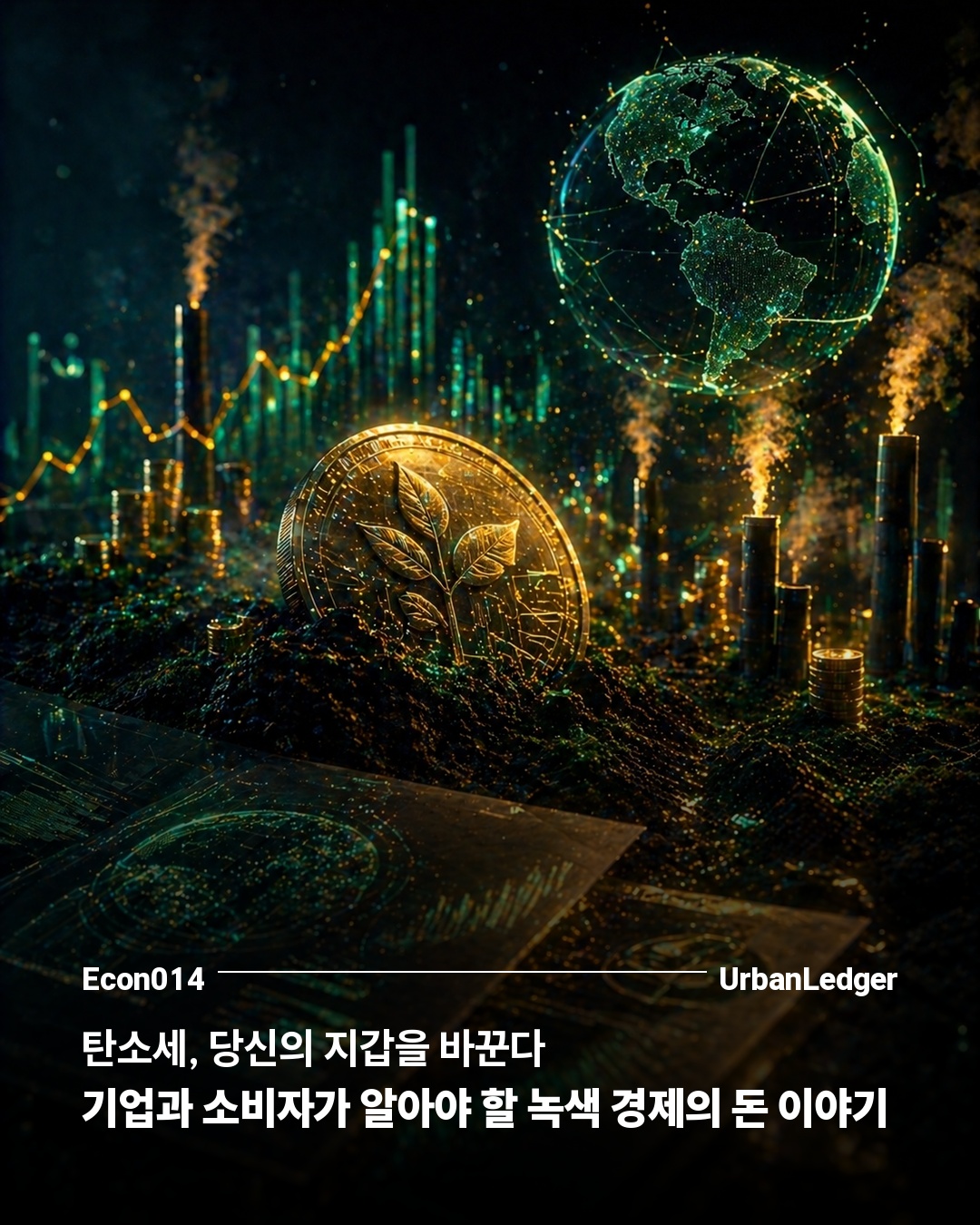 탄소세, 당신의 지갑을 바꾼다 - 기업과 소비자가 알아야 할 녹색 경제의 돈 이야기