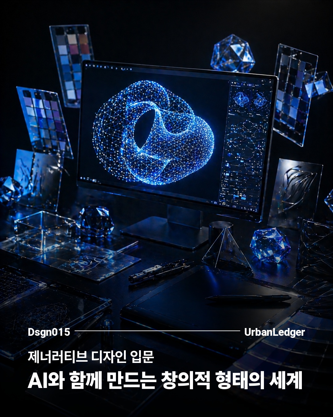 제너러티브 디자인 입문 — AI와 함께 만드는 창의적 형태의 세계