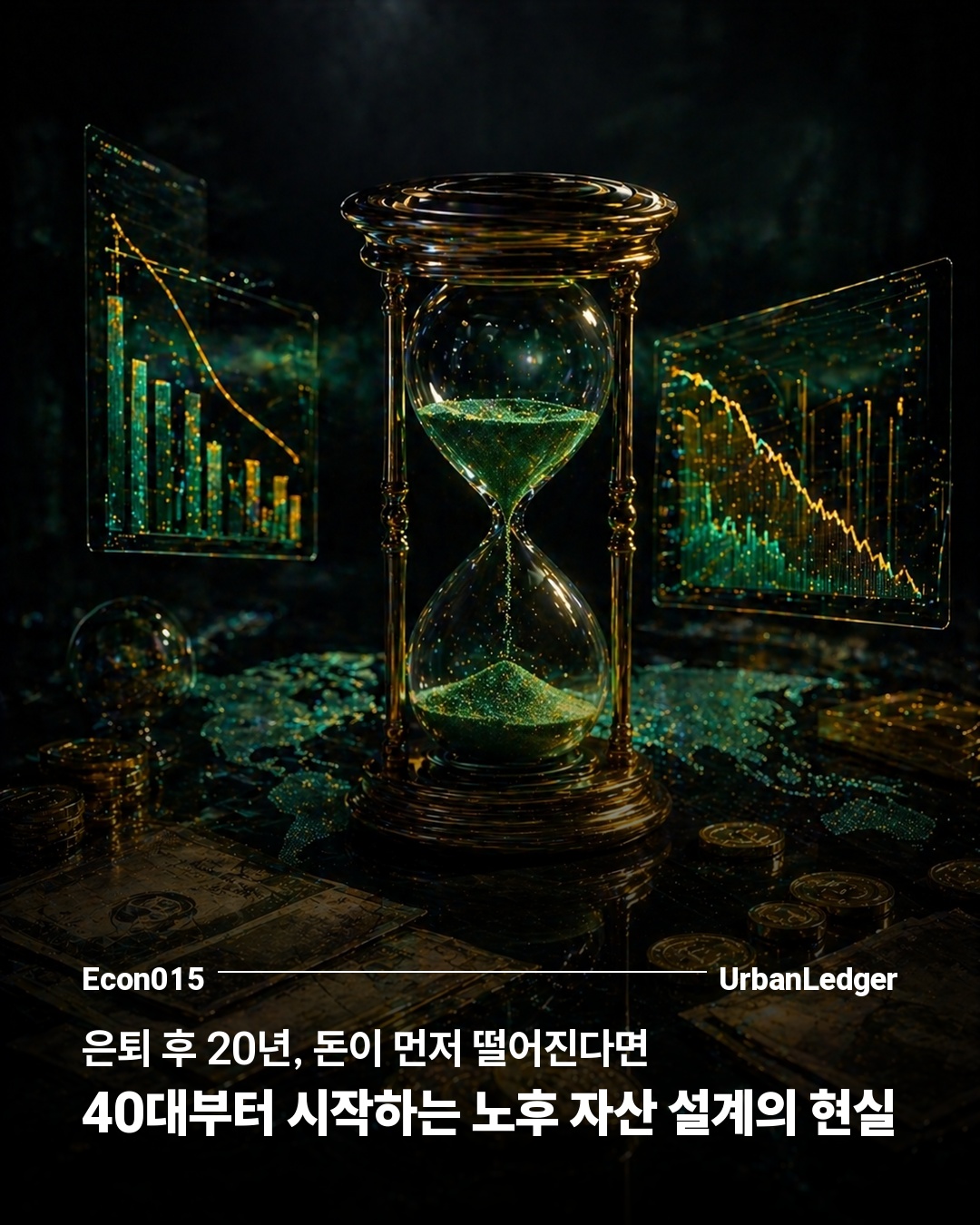 은퇴 후 20년, 돈이 먼저 떨어진다면 - 40대부터 시작하는 노후 자산 설계의 현실