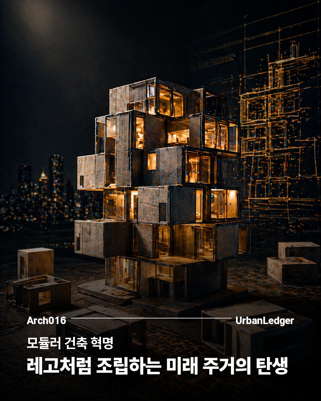 모듈러 건축 혁명 — 레고처럼 조립하는 미래 주거의 탄생