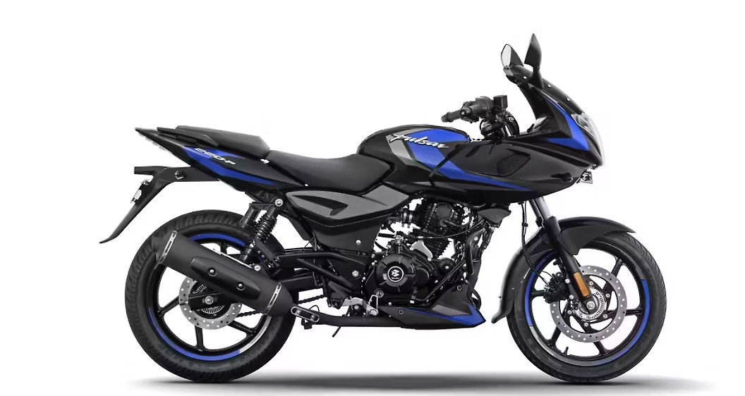 PULSAR 220F BLACK IN BLUE