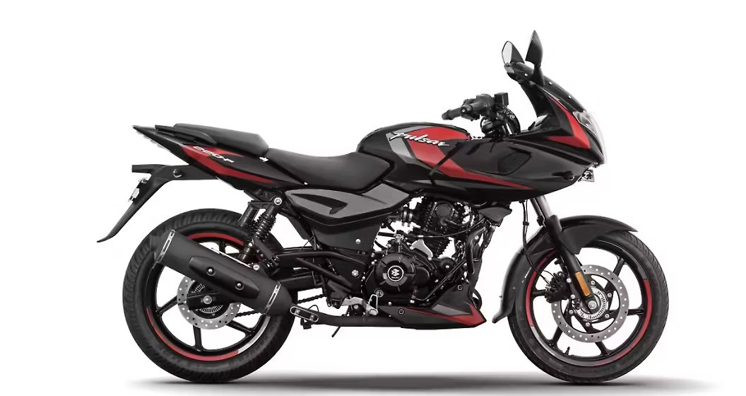 PULSAR 220F BLACK CHERRY RED
