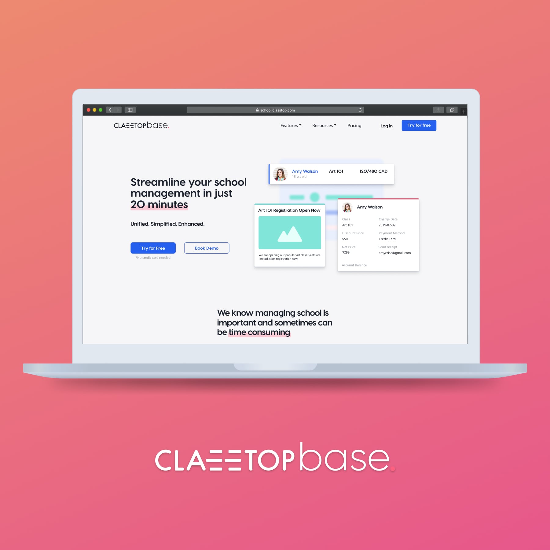 ClassTopBase Planning feature design