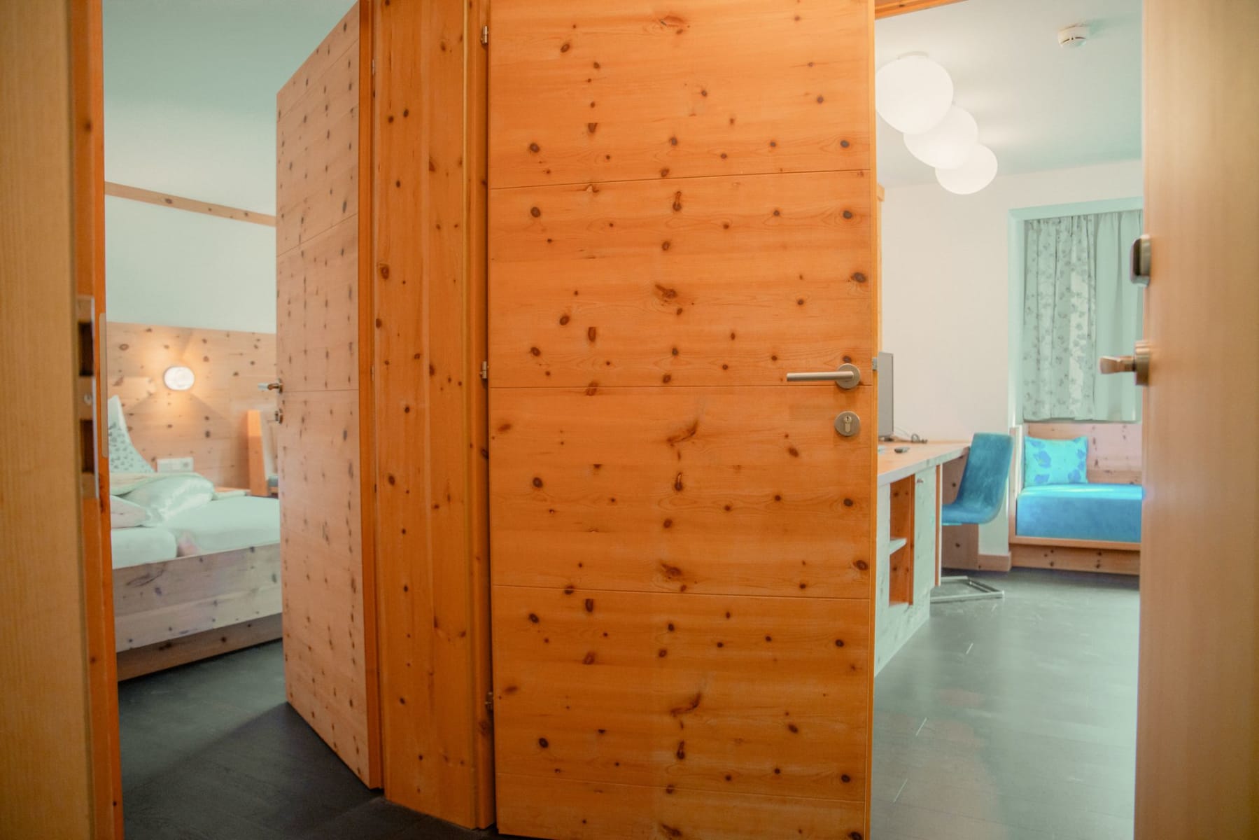 Ein Blick in eine gemütliche Unterkunft im Glemmtalerhof in Hinterglemm.