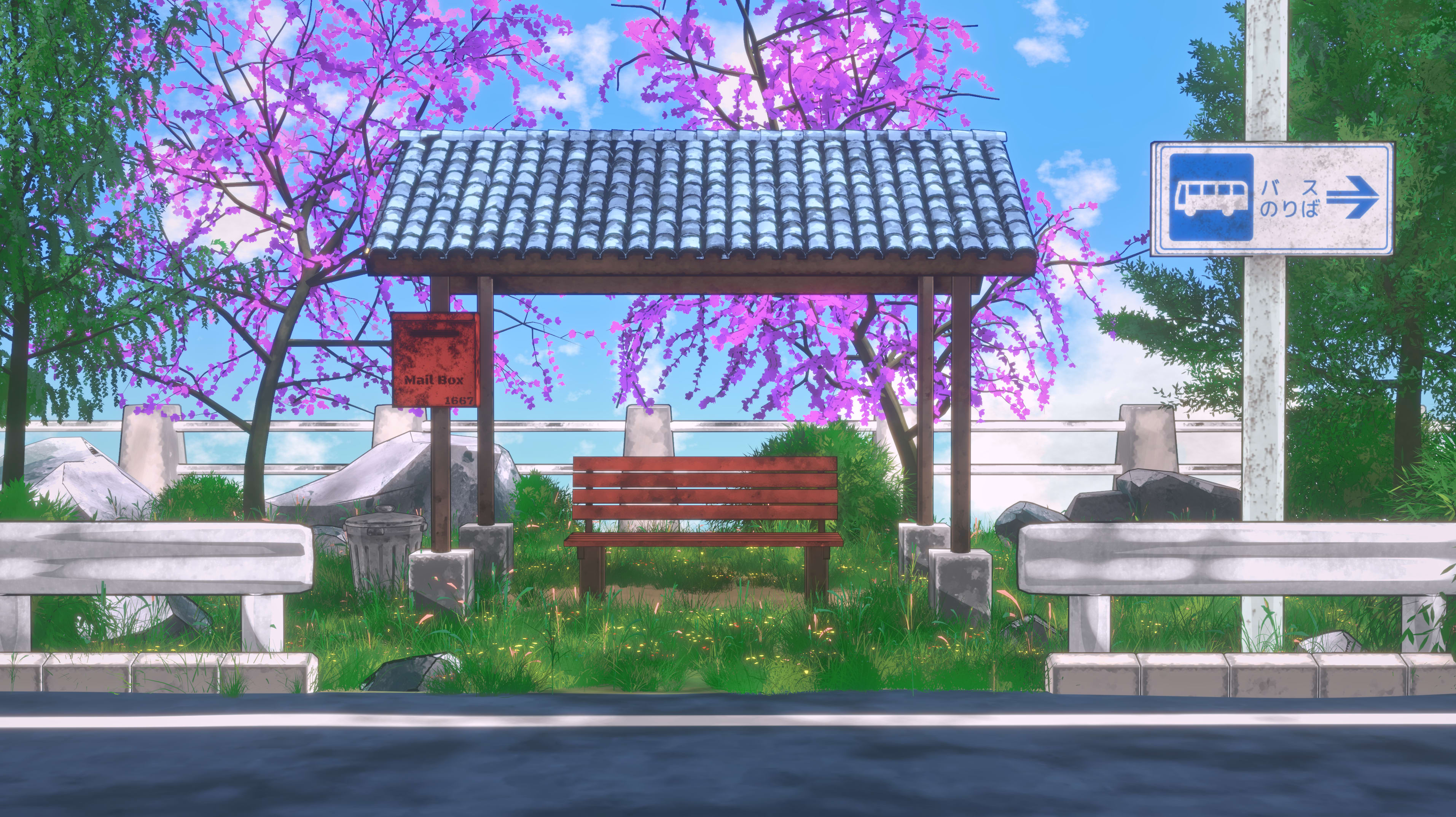 Bus Stand Environment