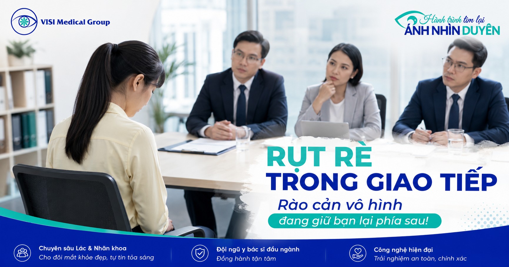 Bệnh lác lé mắt tạo rào cản tự ti lớn cho người trẻ khi phỏng vấn tuyển dụng