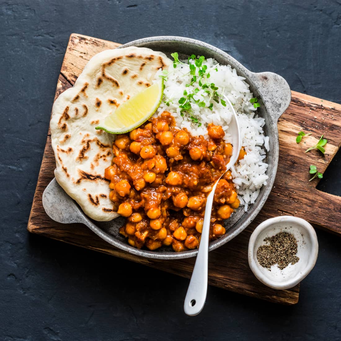 Madras Chickpea Curry Pataks