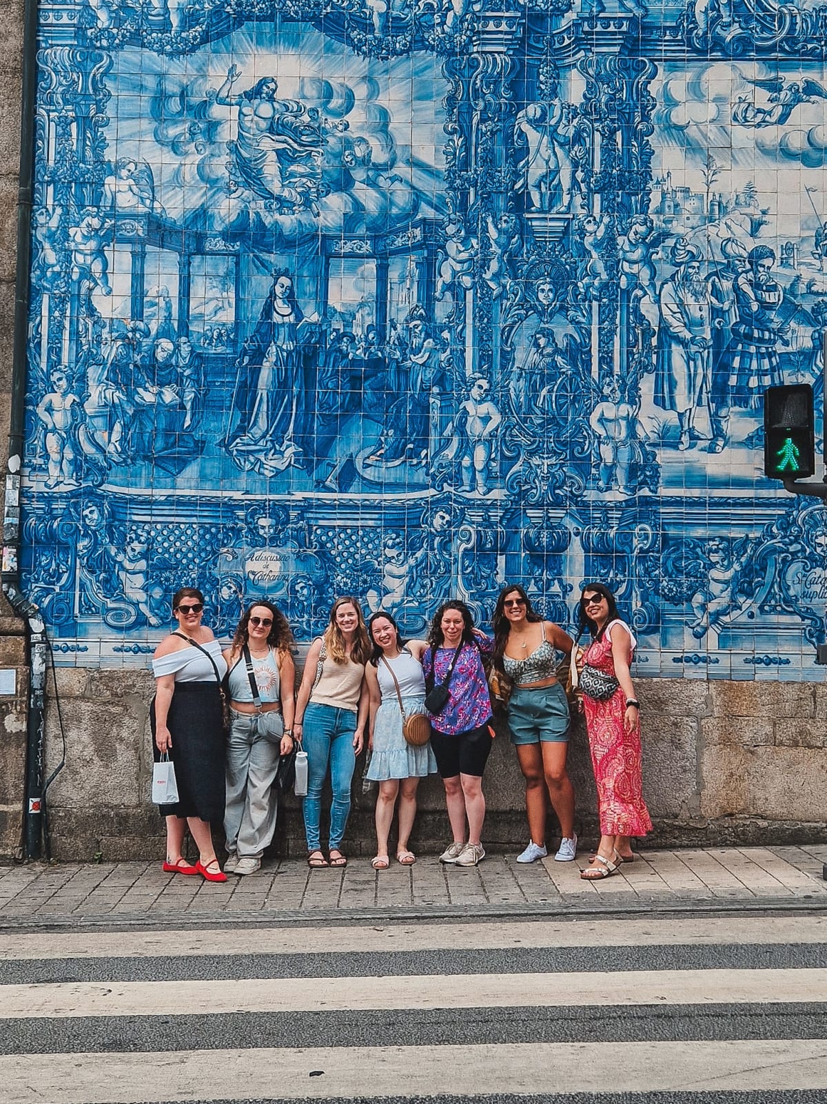 Group moment from the Portugal Grief Trip