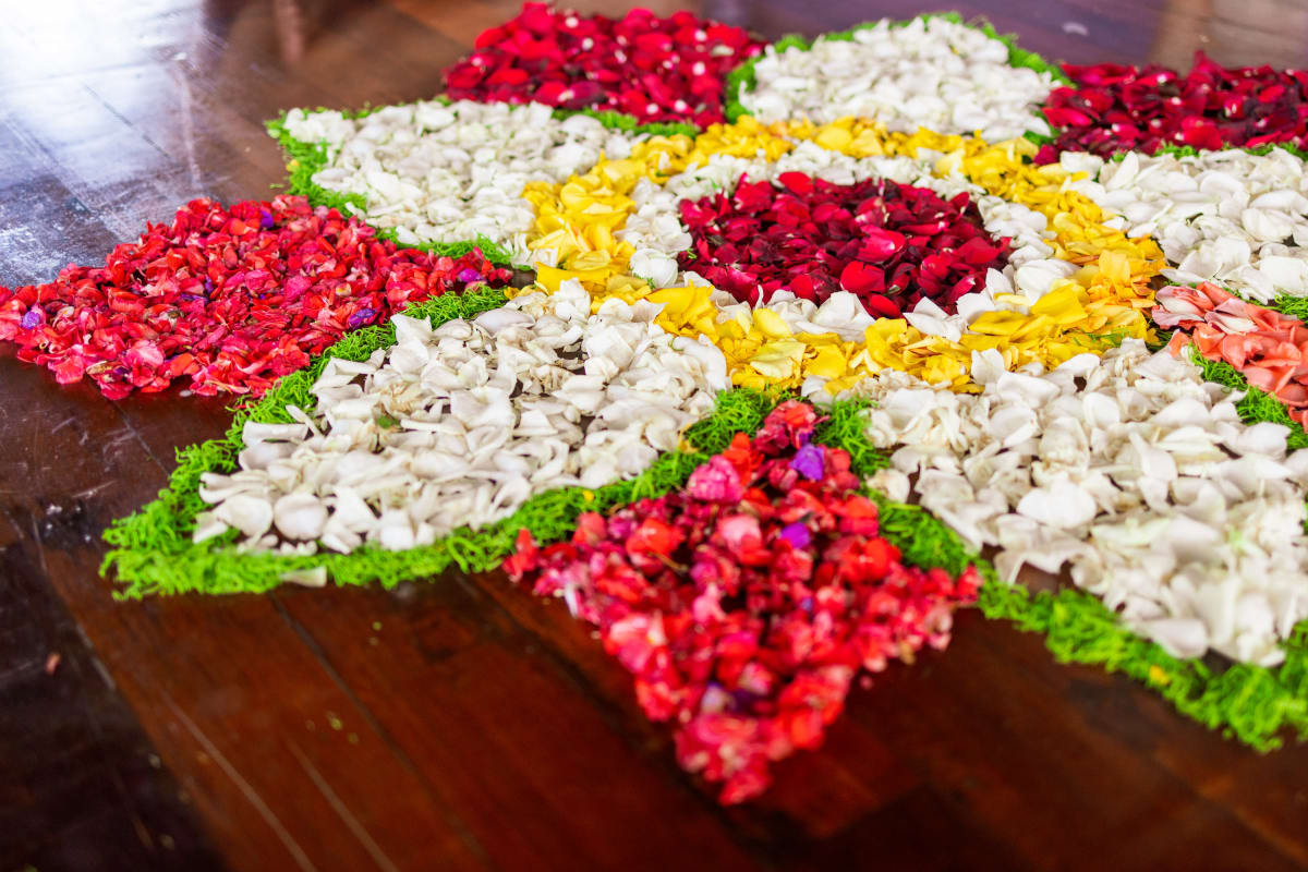 Sharing circle on the Bali Grief Trip