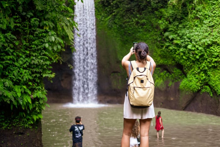 A scene from a past Bali Grief Trip in Ubud