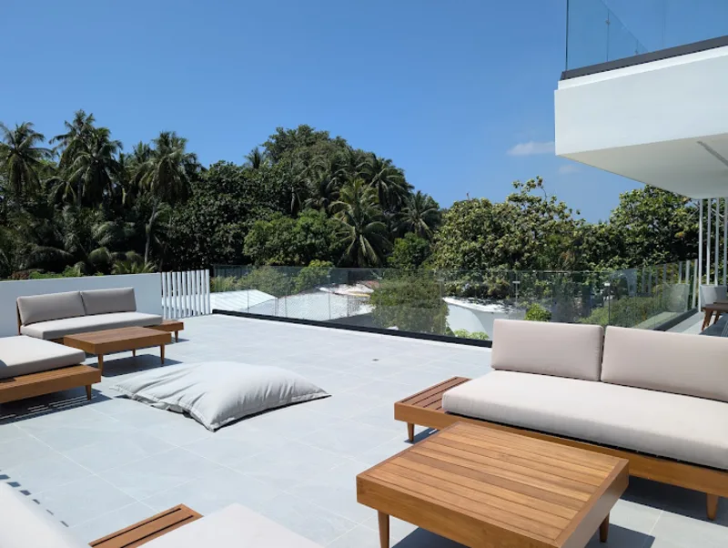 Where you'll stay on the Maldives Grief Trip