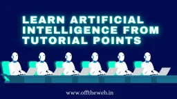 Learn artificial intelligence from tutorial points