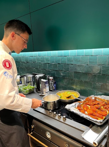 Meals preparation with a private chef