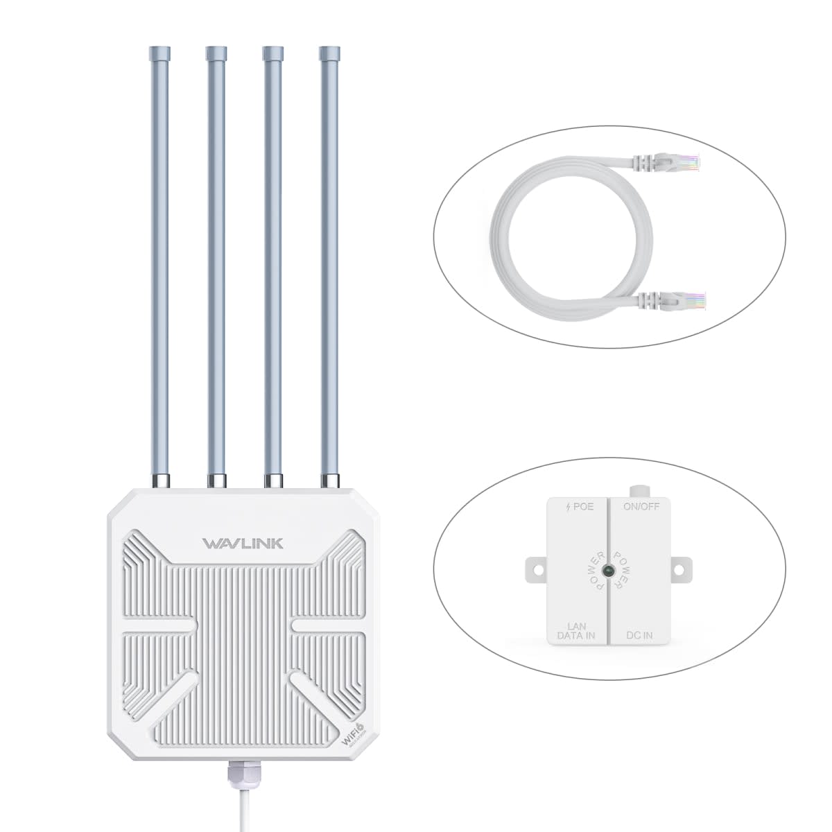 WAVLINK AX3000 WIFI 6 OUTDOOR ACCESS POINT