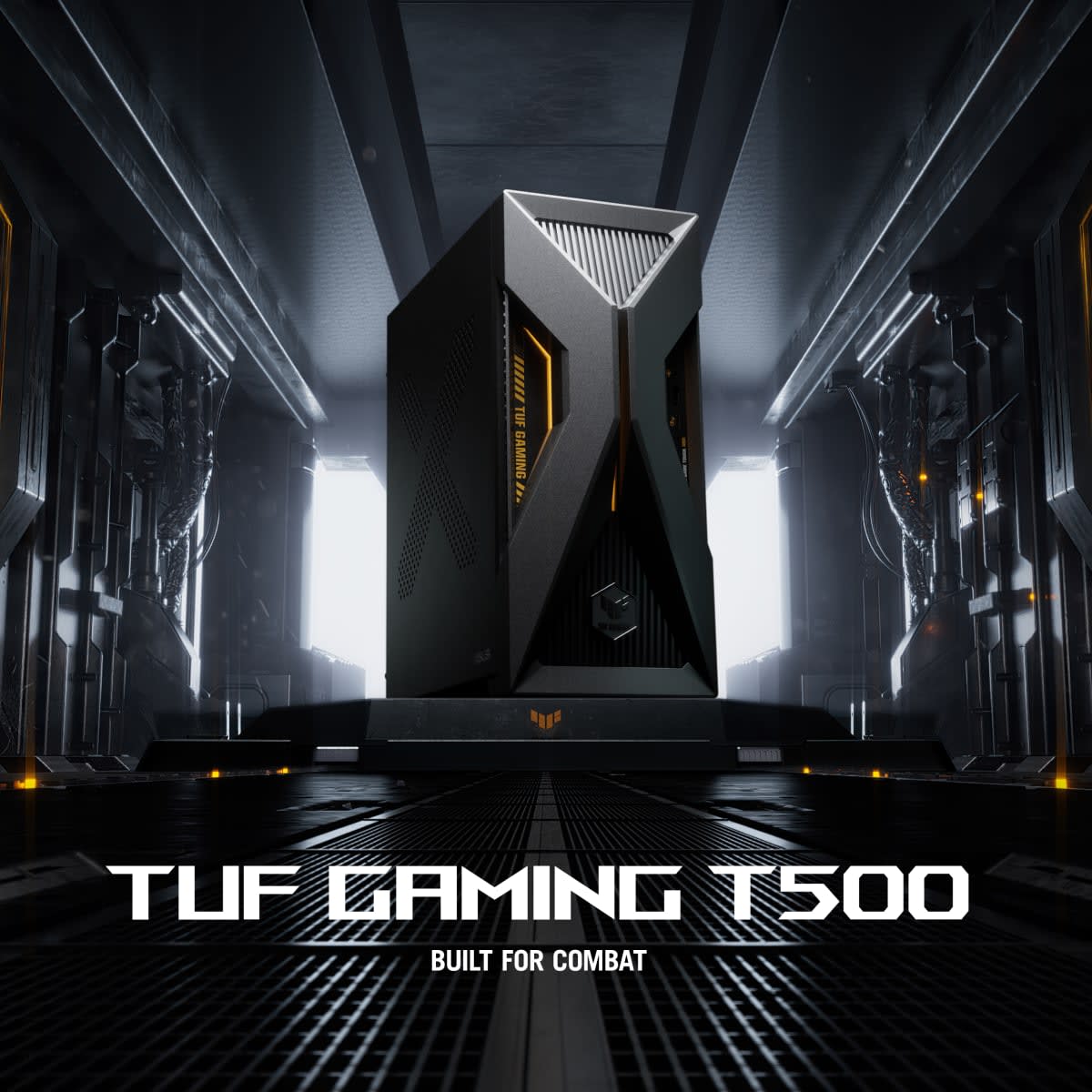 Asus Tuf T500 Gaming Desktop  Intel Core i5 13420H - 16Gb Ram (Laptop Ram) - 1TB SSD - Nvidia Geforce RTX 5060 8Gb Graphics - Windows11 Home - Eclipse Gray