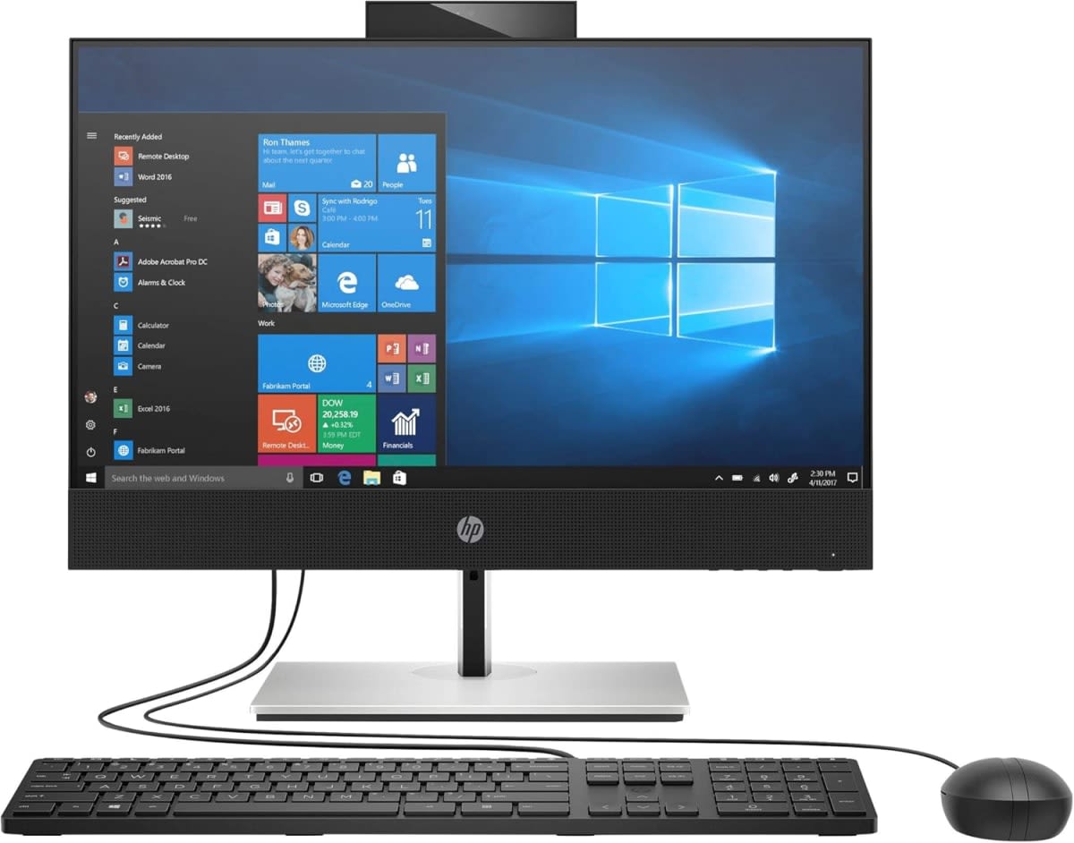 HP ProOne 600 G6 AIO PC i7-10700 2.9GHZ 8GB DDR4 512GB SSD 21.5″ FHD  Integrated Intel® UHD Graphics 630 USB 320K KYB Mouse USB Win 10 Pro
