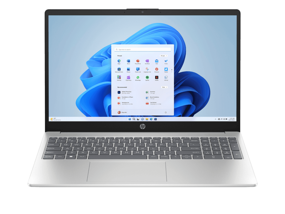 HP 15-FD0557nia CI7-13TH 8GB 512GB SSD 15.6" BL SILVER