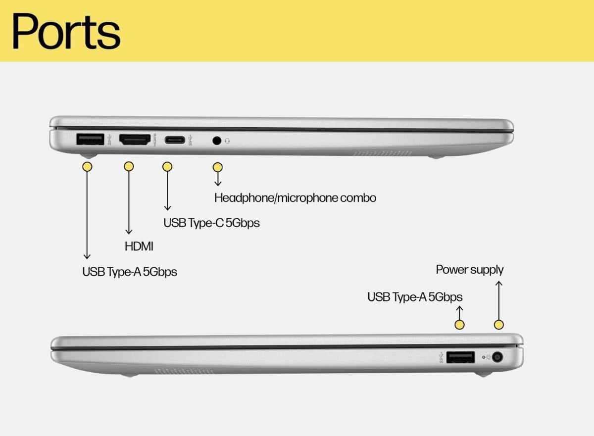 HP 14-EP0202 Core i5-1335U 8GB 512GB SSD 14" BL SILVER 