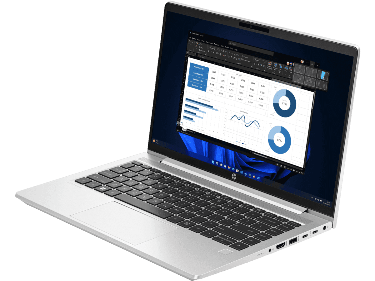 HP PROBOOK 440 G10 CI5-1334U 8GB 512GB SSD 14" FHD BACKLIT SILVER 