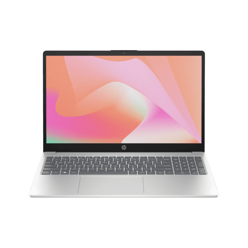 Buy HP Laptop 15-fd0336nia, Intel Core i3-1315U, 256GB SSD, 4GB RAM, 15.6" Screen FHD 1920 X 1080, Shared Graphics, Silver Color, Backlit English Keyboard With Numeric Pad in UAE - Mboka Market