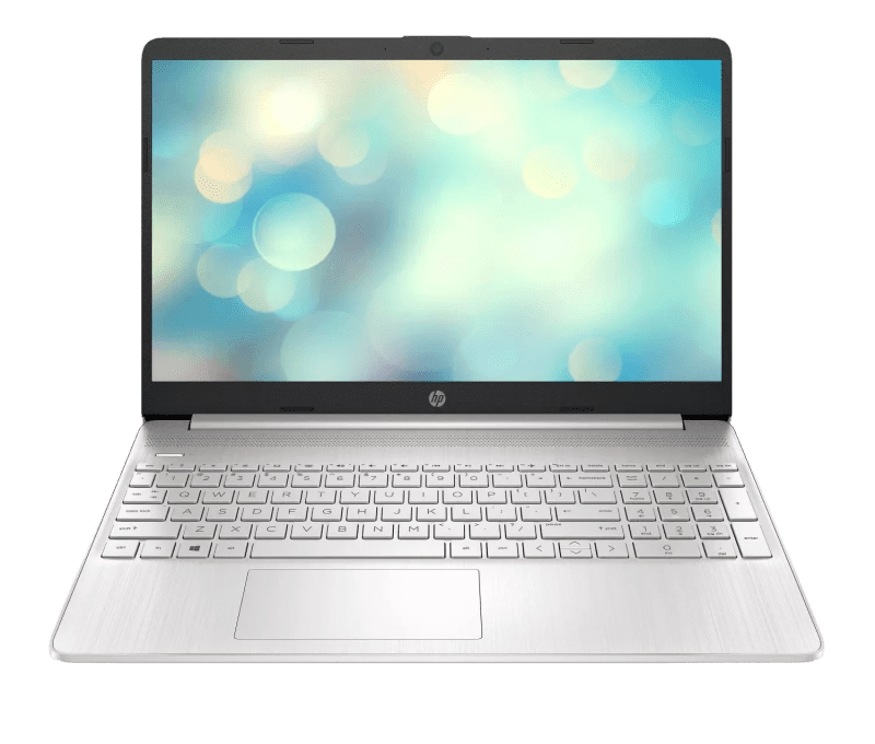 Buy HP 15S-FQ5295NIA Laptop, 15.6" FHD 1920 x 1080 Display, Intel Core i5-1235U Processor, 8GB RAM, 512GB SSD, Intel Iris Xe Graphics, Natural Silver in UAE - Mboka Market