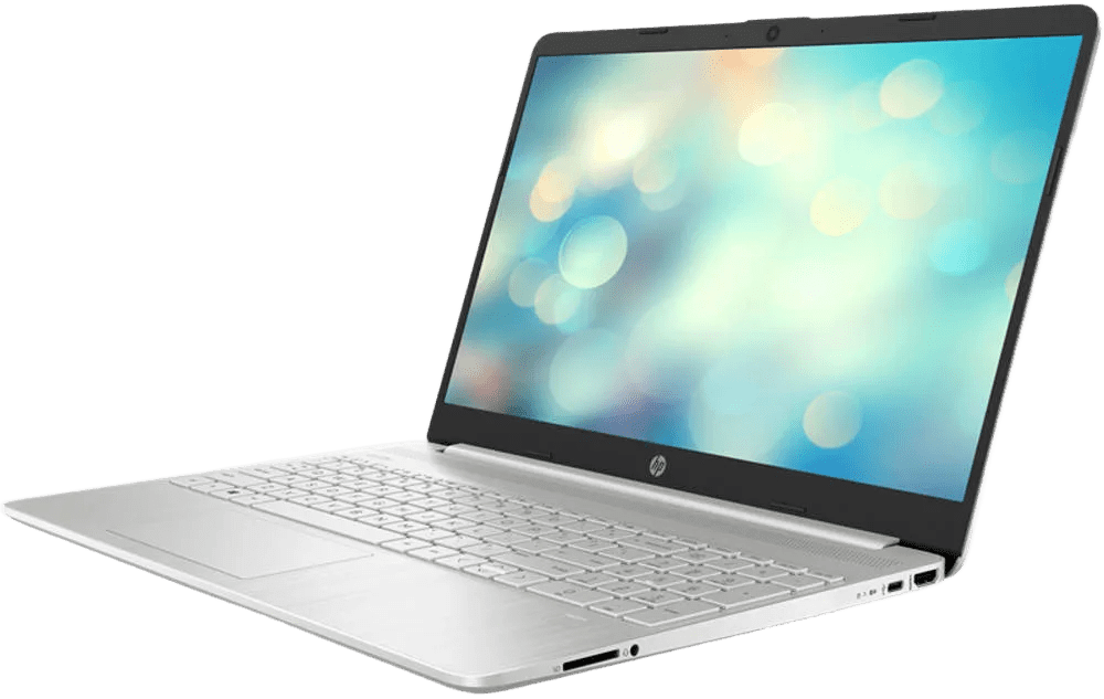 HP 15S-FQ5295NIA Laptop, 15.6" FHD 1920 x 1080 Display, Intel Core i5-1235U Processor, 8GB RAM, 512GB SSD, Intel Iris Xe Graphics, Natural Silver