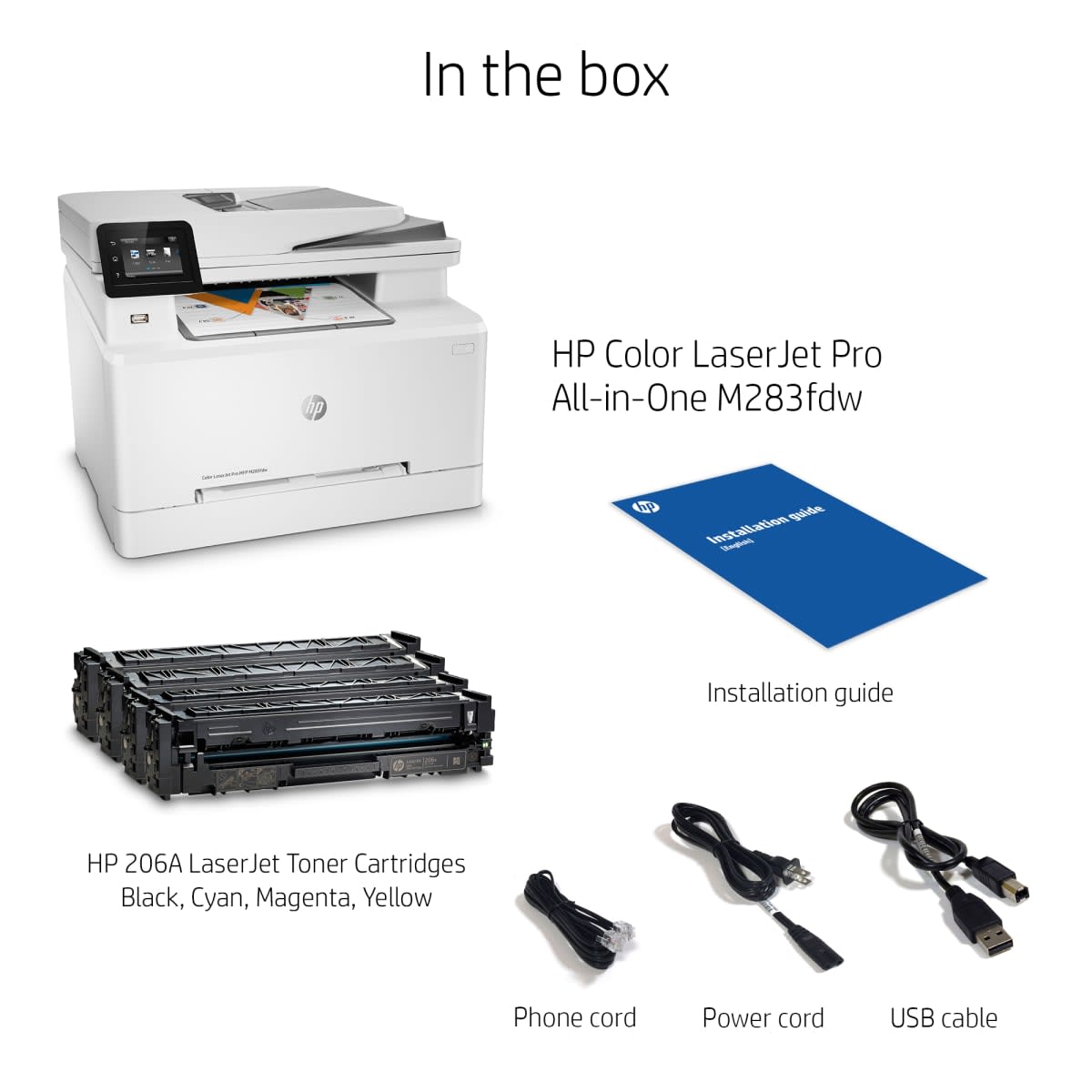 HP Color LaserJet Pro MFP M283fdw