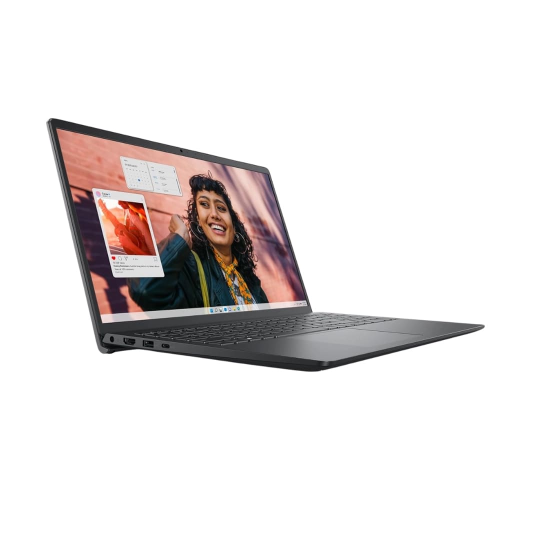 Dell Inspiron 3530 Laptop Touchscreen Display – 15.6-inch FHD (1920 x 1080), Intel Core i5-1335U, 16GB DDR4 RAM, 512GB SSD, Intel Iris Xe Graphics, Windows 11 Home – Carbon Black
