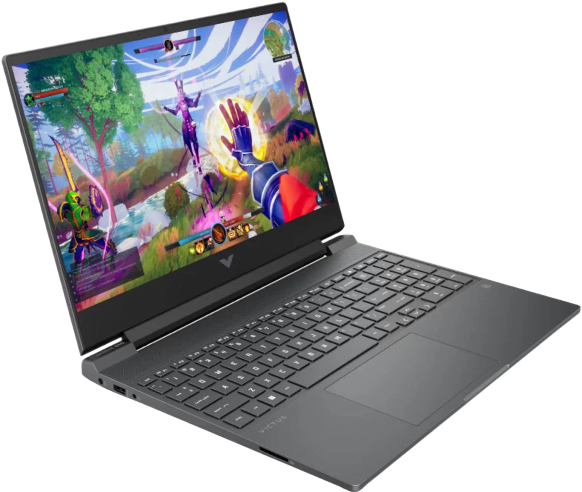 HP Victus 15-fa2093dx Gaming Laptop, 15.6" FHD IPS 144Hz Display, Intel Core i7-13620H, 16GB RAM, 1TB SSD, GeForce RTX 5060 8GB GPU, English Keyboard, Win11, Mica Silver