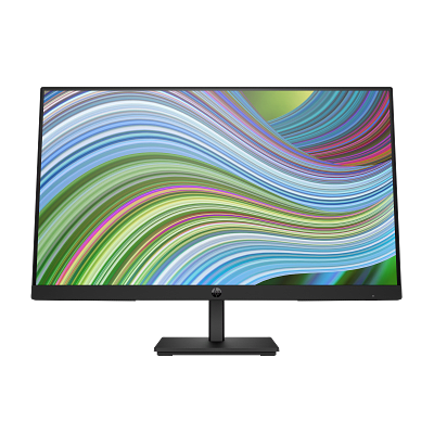 HP P24 G5 Monitor, 24" FHD IPS Display, 75Hz Refresh Rate, 5ms (GtG) Response Time, Low Blue Light Mode, Easy Joypad OSD Button, Anti-Glare, Tilt Stand, Micro-Edge Bezel, Black 