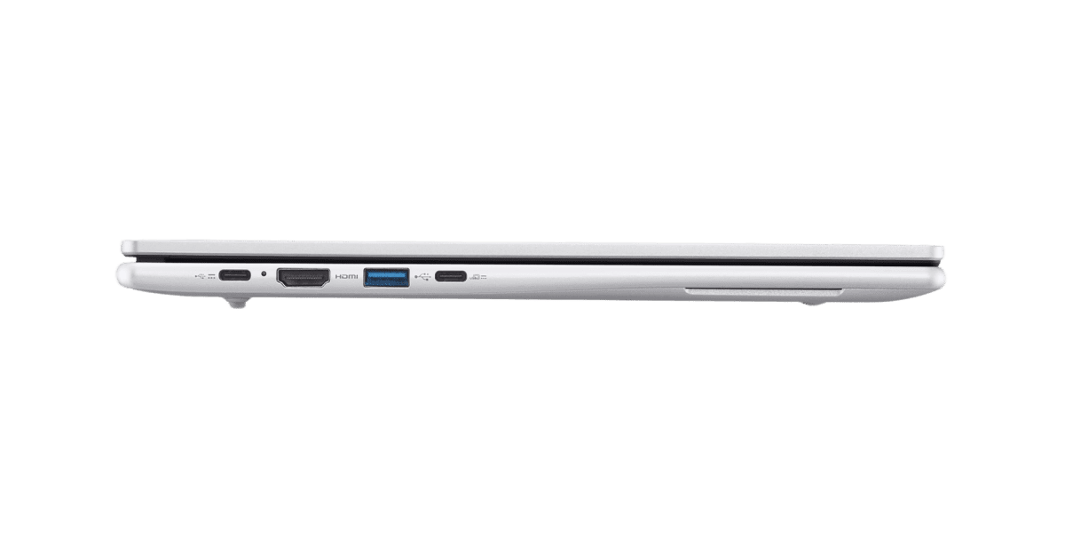 Acer Aspire Lite AL15-45P-R4UJ Laptop, 15.6" FHD TN 60Hz Display, AMD Ryzen 7 5825U, 16GB RAM, 1TB SSD, AMD Radeon Graphics, English Keyboard, Windows 11 Home, Silver
