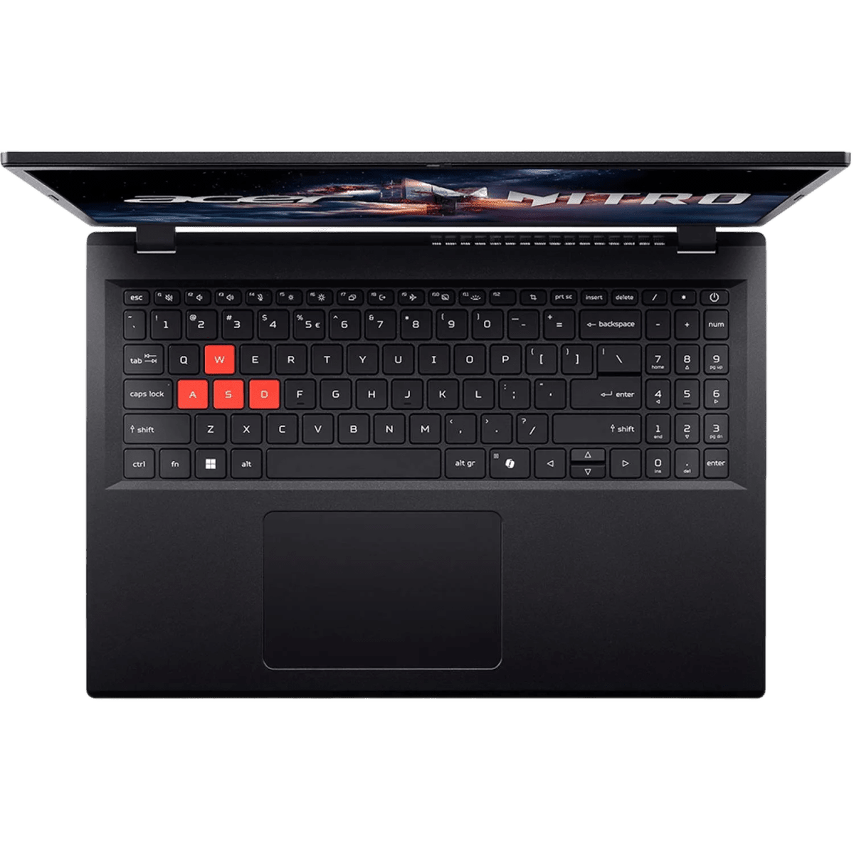 Acer Nitro Lite NL16-71G-578S Laptop, 16" WUXGA IPS 165Hz Display, Intel Core i7-13620H Processor, 16GB RAM, 512GB SSD, GeForce RTX 3050 6GB GPU, English Keyboard, No OS, Black
