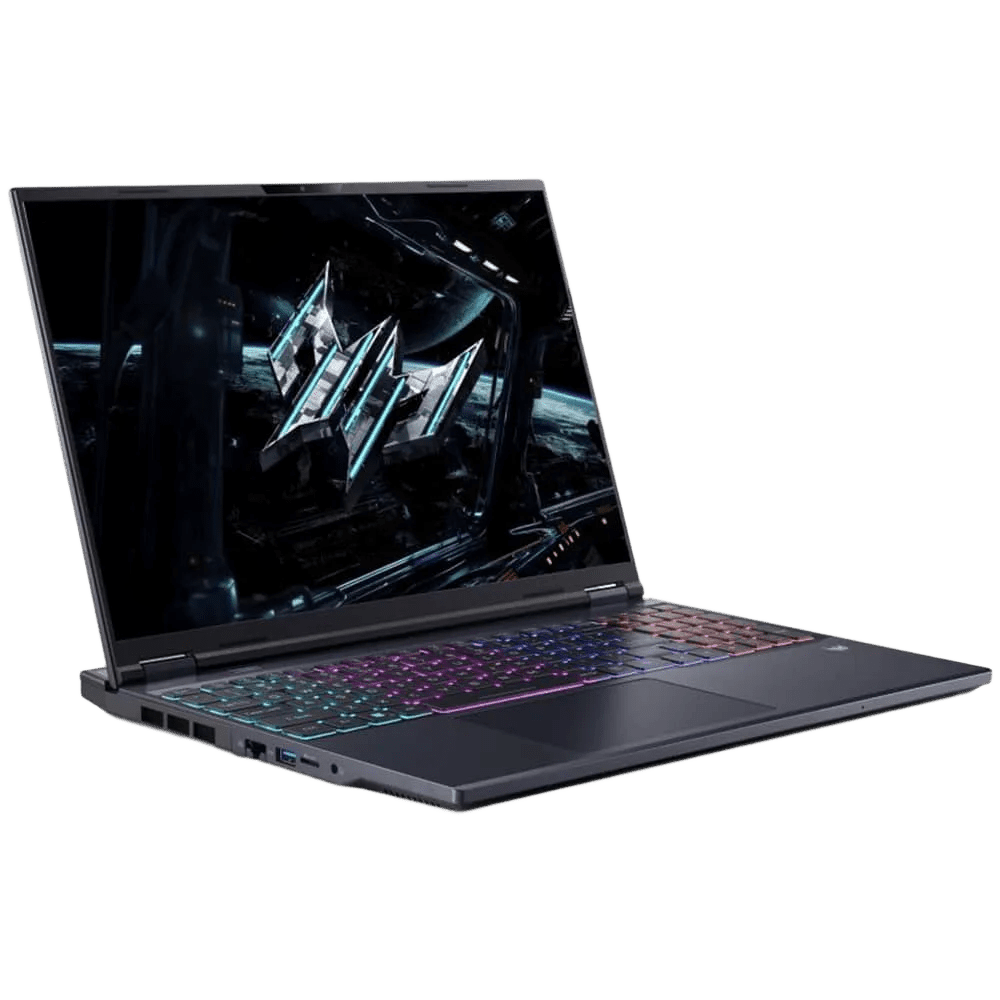 Acer Predator Helios Neo 16S AI Gaming Laptop, 16" WQXGA OLED 240Hz Display, Inlet Core Ultra 9 275HX, 16GB RAM, 1TB SSD, RTX 5060 8GB GPU, English K/B, Win11, Black 