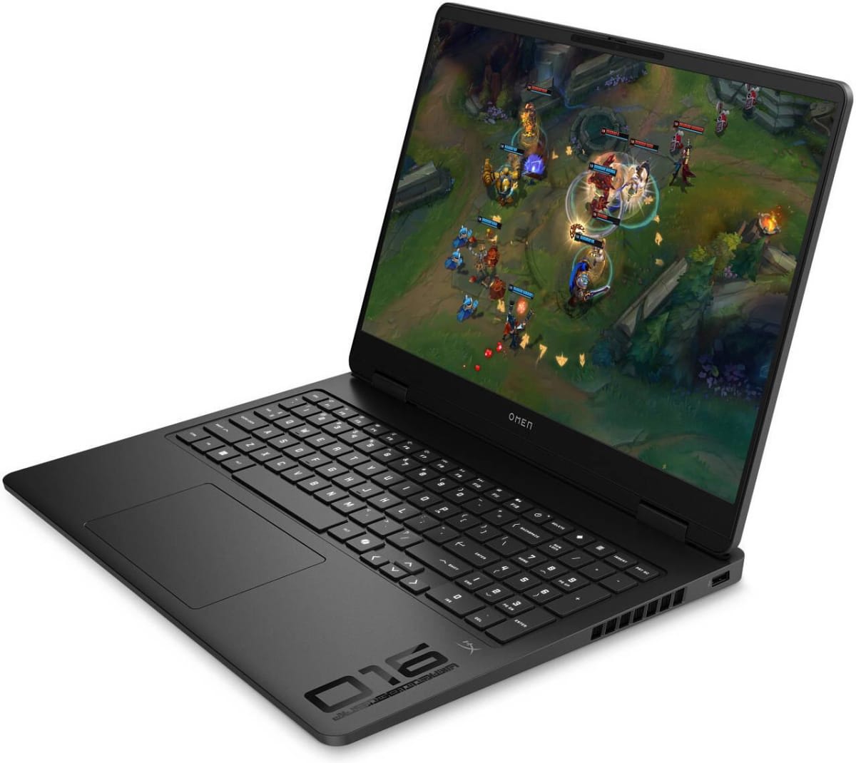 HP OMEN 16-ap0167AX Gaming Laptop, 16" 2K IPS 144Hz Display, AMD Ryzen 9 8940HX, 16GB RAM, 512GB SSD, GeForce RTX 5060 8GB Graphics, English Keyboard, No OS, Shadow black | C34K9PA