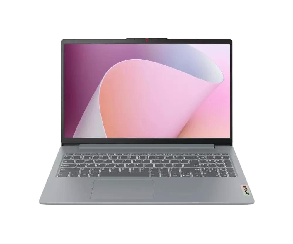 Lenovo IdeaPad Slim 3 15AMN8 (2022) Laptop – AMD Ryzen R5-7520U  15.6inch FHD  512GB SSD  16GB RAM  Shared AMD Radeon 610M Graphics  Windows 11 Home  English & Arabic Keyboard  Arctic Grey