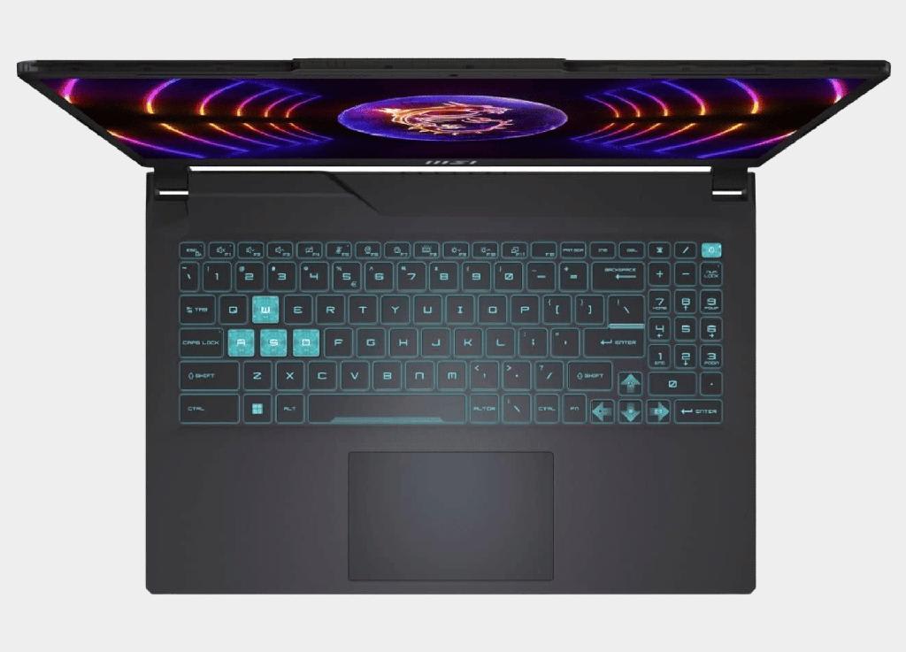 MSI CYBORG 15 A13VE Gaming Laptop, 15.6”FHD IPS 144Hz, Intel Core i5-13420H, 16GB RAM, 512GB SSD, RTX 4050 6GB, English Keyboard, No OS, Black – 9S7-15K111-2243