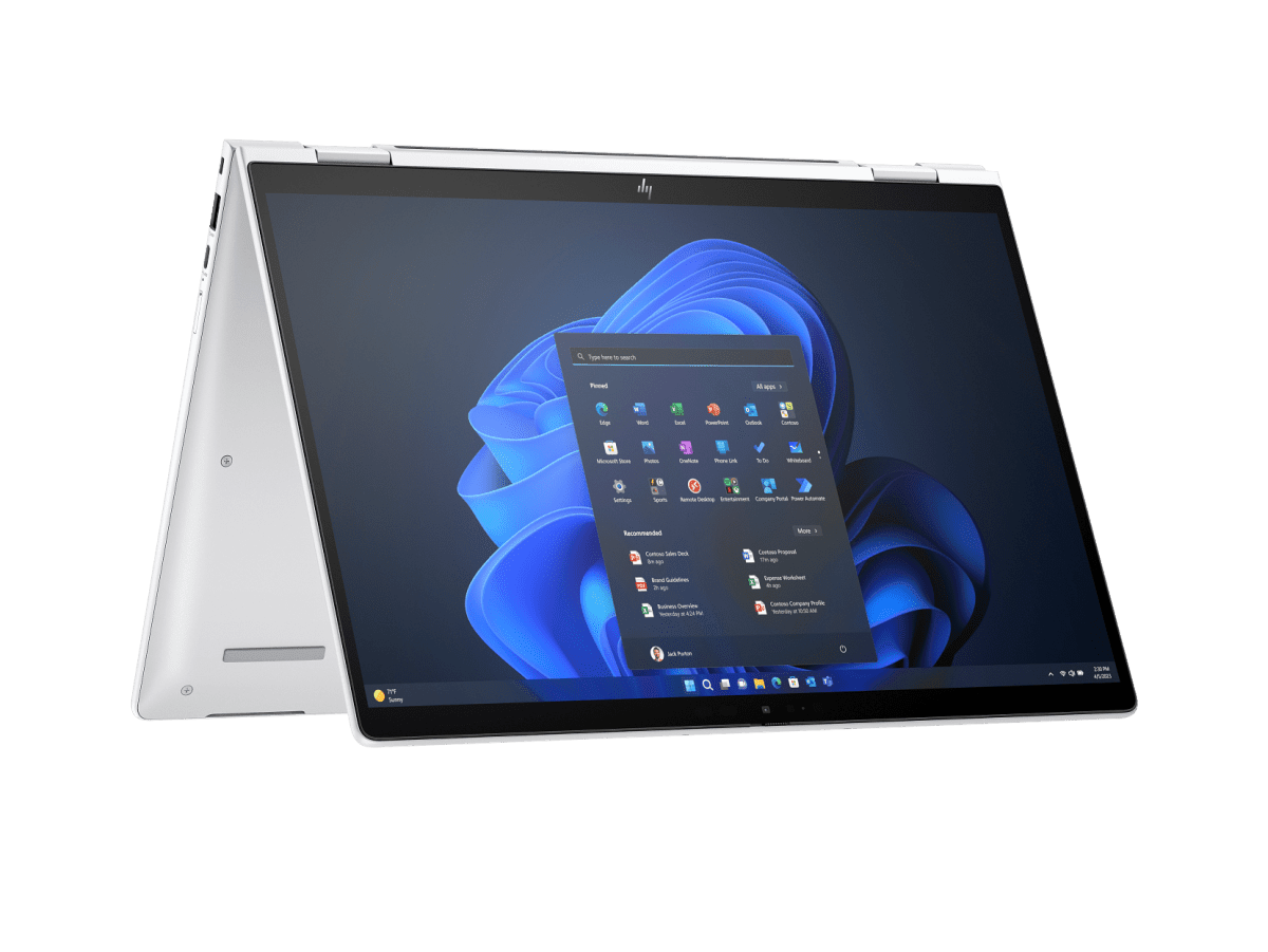 HP Envy x360 15-FE0053DX 2-in-1 Laptop, 15.6" FHD IPS 60Hz Touch Display, Intel Core i7-1355U CPU, 16GB RAM, 2TB SSD, Intel Iris Xe Graphics, ENG Keyboard, Windows 11, Silver | 7H9Y3UA#ABA