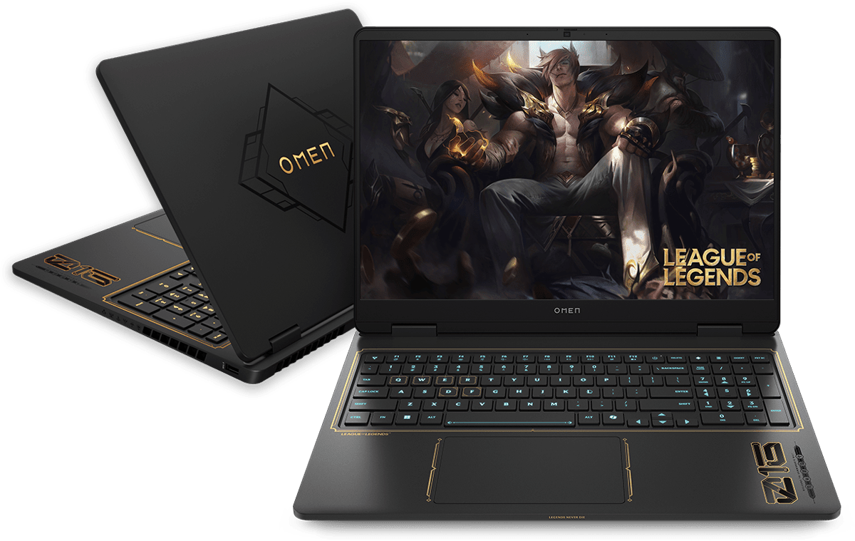 HP OMEN(am0017dx) League of Legends Limited Edition Gaming Edition, 16" 2K IPS 165Hz Display, Intel Core i7-14650HX, 32GB RAM, 1TB SSD, GeForce RTX 5060 8GB GPU, English Keyboard, Win11, Shadow Black | BZ0F9UA