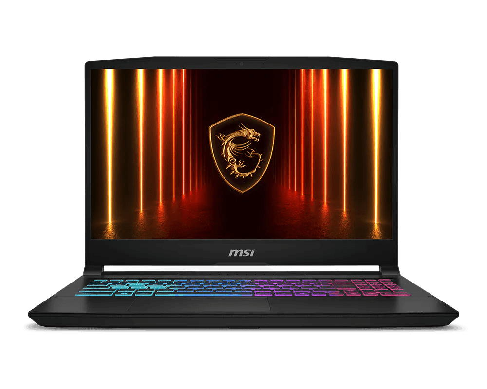 MSI Katana 15 HX B14WEK Gaming Laptop, 15.6" FHD IPS 144Hz Display, Intel Core i7-14650HX, 16GB RAM, 512GB SSD, GeForce RTX 5050 8GB GPU, English Keyboard, Win11, Black | 9S7-1587C1-482